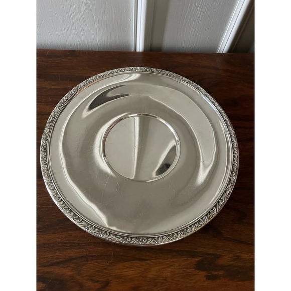 Reed & Barton 1209 Antique Silver Plate Candy Dish Bowl Decor Vintage - Picture 3 of 8